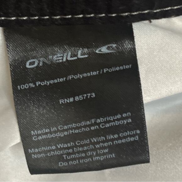 O’Neill Red & Grey Polkadot Surf Swim Board Shorts Size 34 - Picture 5 of 10